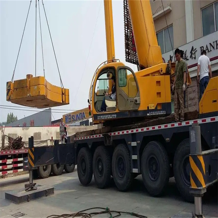 兴隆华侨农场当地吊车出租|机器吊装|75吨|工厂搬迁服务